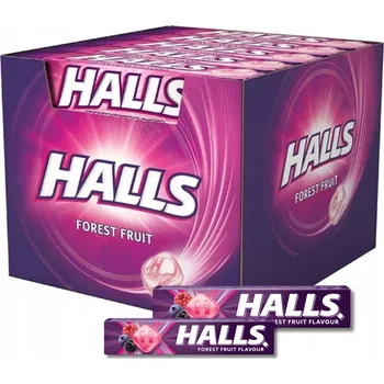 Bonbon Halls Bonbóny s příchutí lesního ovoce 33,5 g x 20 kusů