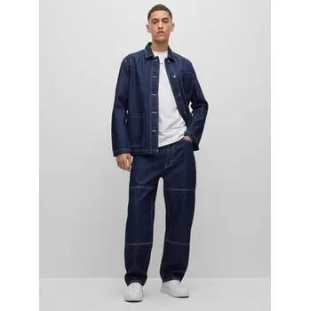 Pánské tričko Hugo T-Shirt Dapolino 50488330 Bílá Relaxed Fit XS