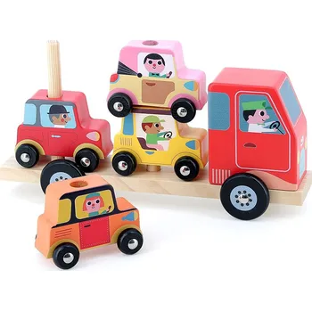 Hračka Vilac Nasazování na tyč Autíčka City Ingela P. Arrhenius