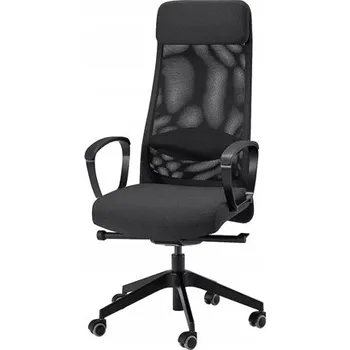 Otočná kancelářská židle IKEA šedá