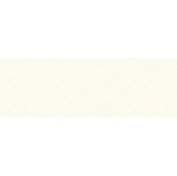 Obklad Puris white rekt. dekor A ultramat - obkládačka rektifikovaná 39,8x119,8 bílá 171508