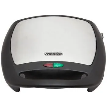 Kuchyňský gril MESKO Meat 1280 W černý - elektrický gril / sendvičovač z nerezové oceli