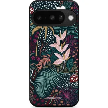 Pouzdro na mobilní telefon Lesklý kryt Mobiwear Glossy - Google Pixel 10 - G043G - Temná flóra (Prémiové lesklé pouzdro, obal, kryt Mobiwear Glossy na mobil Google Pixel 10 - G043G - Temná flóra, materiál Plast + TPU silikon - krytí po všech stranách, neošoupatelný potisk, tenké)