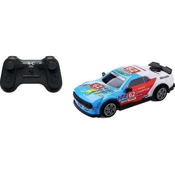 RC model auta WIKY Auto 62 Champion svítící dýmící RC na dálkové ovládání 19 cm