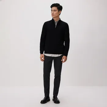 Reserved - Bavlněné kalhoty chino slim - tmavě šedá - 491GC-90P - 491GC-90P-29