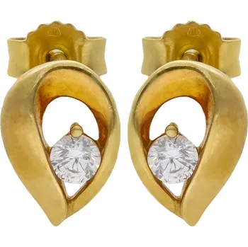 Náušnice Zlaton Náušnice žluté zlato 1.45g 000122006195