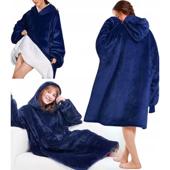 deka Mikinová Deka Deka Modrá Mikina Teplá Silná S Kapucí Mikinodeka Home Maker