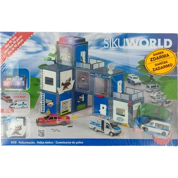 Dětské zboží SIKU World - policejní stanice + 2 dárky