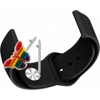 Pouzdro na mobilní telefon Pásek Řemínek Silikon Pin Color pro MyKronoz ZeTime Regular