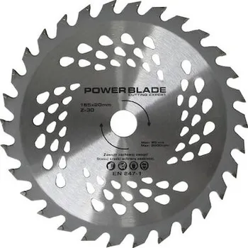 Pilový kotouč Kotouč pilový s SK plátky (vidiový), 185x60Tx20mm POWER BLADE