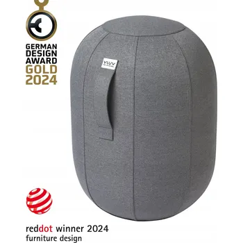 Otočná židle VLUV šedá