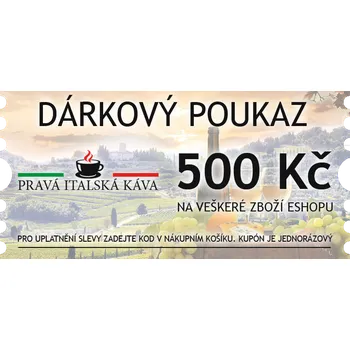 Dárkový potravinový koš Dárkový poukaz v hodnotě 500,-kč