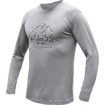 Pánské tričko Sensor Merino Active Van Life - Pánské triko s dlouhým rukávem Grey L