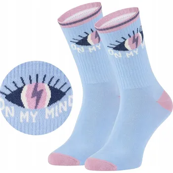 Pánské ponožky Barevné ponožky Zooksy Ponožky s motivem palmy, vícebarevné, velikost 36-40