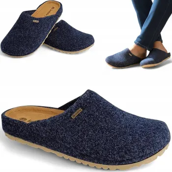 Pánské pantofle Pánské Domácí Papuče Teplé Velikost 42 Nazouváky Plstěné Pohodlné Inblu Lehké Bačkory