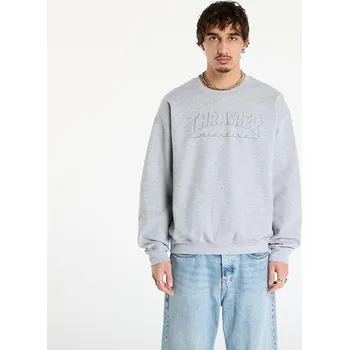 Pánská mikina Mikina Thrasher Shadow Mag Logo Crewneck Sport Grey XL