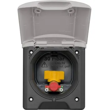 Příslušenství ke karavanu ABL Servisní dvířka s plynovou rychlospojkou - různé barvy Barva: Světle šedá