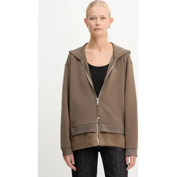 Pánská mikina Mikina BOSS Edaree 50548731 hnědá 88X, vel. M