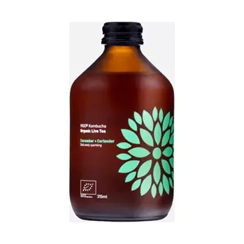 Proteinový nápoj Kombucha okurka a koriandr BIO 330 ml