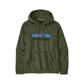 Pánská mikina Patagonia P-6 Logo Uprisal Hoody Men Torrey Pine Green zelená M