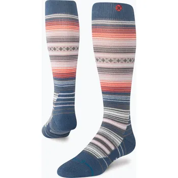 Pánské ponožky Dámské lyžařské ponožky Stance Curren Mid Wool Snow sea/blue