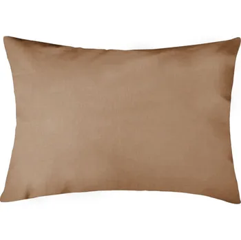 Bytový textil XPOSE® Bavlněný povlak na polštář MICHAELA DUO - hnědý/béžový 70x90 cm, Bavlna + Prodloužená možnost vrácení zboží do 50 dnů