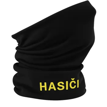 Nákrčník ON-DESIGN Zateplený nákrčník s výšivkou Hasiči Velikost: uni, Barva: černá