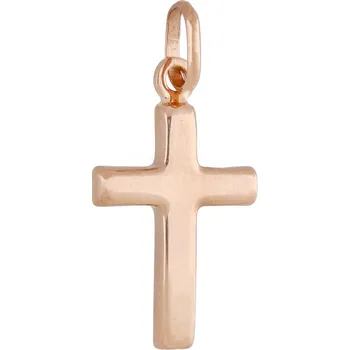 Přívěsek Zlaton Přívěsek růžové zlato kříž 2.8cm 0.85g 000510802231