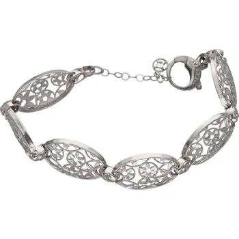 Náramek Zlaton Náramek bílé zlato 14.4g vel.21 000450108141