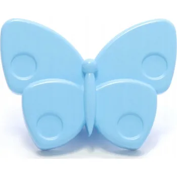 Nábytkové kování Nábytková úchytka knopka modrá matná 7 x 5,2 x 2,7 cm