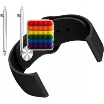 Pouzdro na mobilní telefon Pásek Řemínek Silikon Pin Color pro QCOQ Chytré Hodinky P98