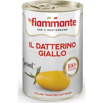 La fiammante rajčata datterino žlutá celá 400g