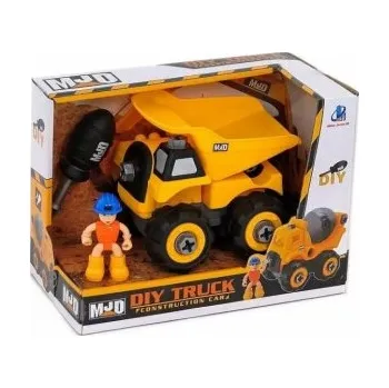 autíčko Sklápěčka na šroubování s figurkou