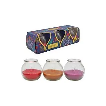 Svíčka Starlytes Christmas Candle gift 3 x 129 g