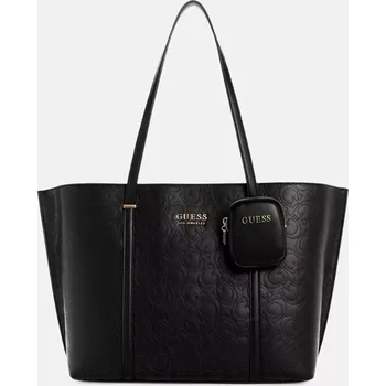 GUESS dámská velká kabelka Rue černá