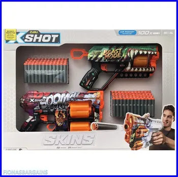 Dětská zbraň Zuru x-shot Skins 2 blaster boom a beast out 100 nábojů