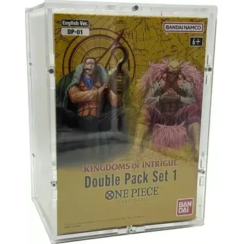 Sběratelství Akrylový box One Piece Double pack set display case