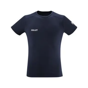 Pánské oblečení Millet FUSION TS SS Men SAPHIR/SAPHIR modrá M