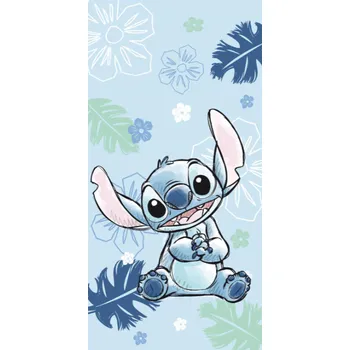Dětská osuška Lilo and Stitch Ohana Blue 70x140