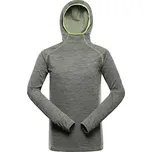 Pánská rychleschnoucí mikina ALPINE PRO ROLT velikost XXXL petrol