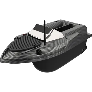 zavážecí lodička Zavážecí loď s GPS - 1 komorová, 9 různých revírů - karbonový vzor