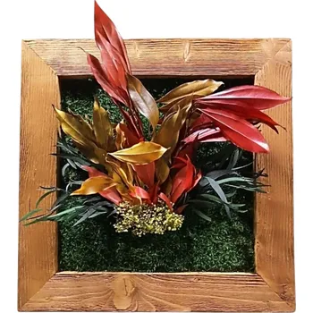 Obraz Mechdekor Mechový obraz - PODZIMÍ HARMONIE - 56x56cm