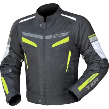 Moto bunda Bunda na motorku TXR Alpine černo-fluo žlutá Velikost: L