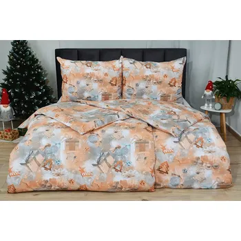 Povlečení HW Logistic s.r.o. Alama 140 x 200, 70 x 90 cm zipový uzávěr