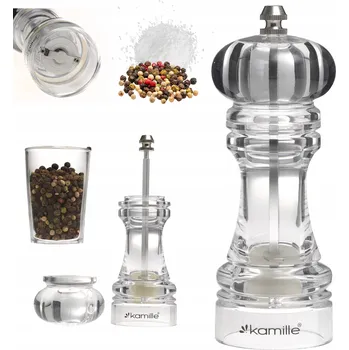 Kuchyňský mlýnek RUČNÍ MLÝNEK NA PEPŘ SŮL KOŘENÍ KAMILLE