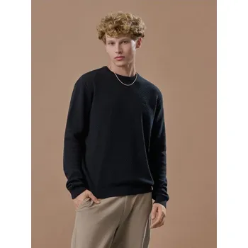 Pánský svetr Svetr s vysokým podílem bavlny - S - House - černá - 514GQ-99X