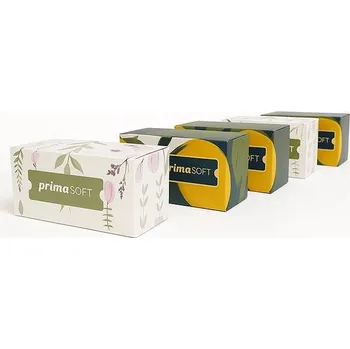 Papírový kapesník PRIMASOFT kapesníčky v krabičce (5× 200 ks)