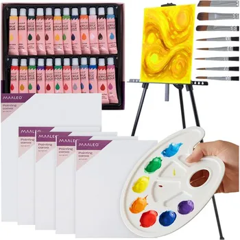 kreativní sada Sada kreativních malířských potřeb 41 dílů + hliníkový stojan