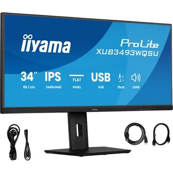 Monitor iiyama ProLite XUB3493WQSU-B6