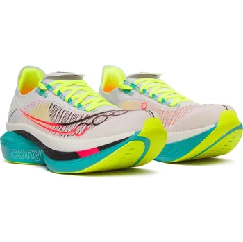 Pánská běžecká obuv Běžecké boty Saucony ENDORPHIN ELITE 2 bílé S30994-97 - EUR 43 | UK 8,5 | US 9,5